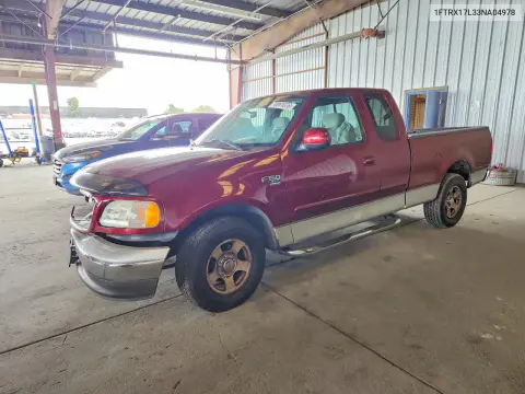 1FTRX17L33NA04978 — 2003 Ford F-150, Передняя часть, фото до ремонта