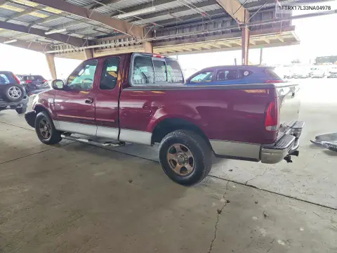 2003 Ford F150 VIN 1FTRX17L33NA04978 фото 2