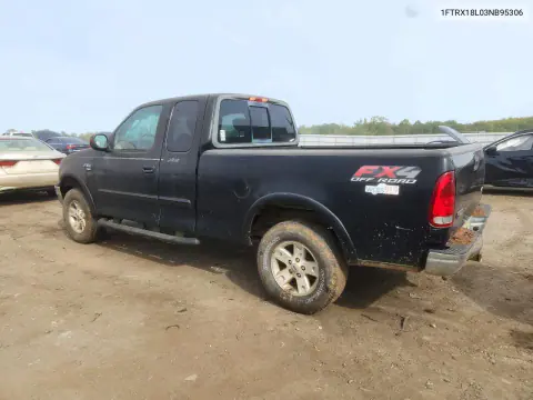 2003 Ford F150 Lariat VIN 1FTRX18L03NB95306 фото 2