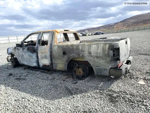 2004 Ford F150 VIN 1FTPX14534KD47998 фото 2