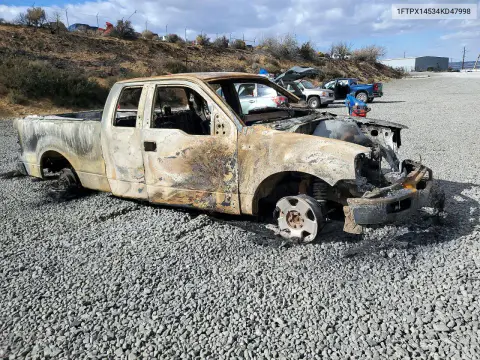 2004 Ford F150 VIN 1FTPX14534KD47998 фото 4