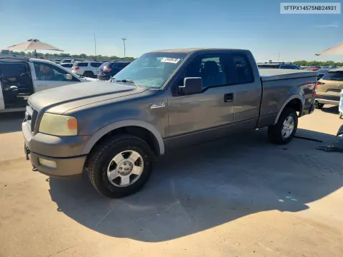 1FTPX14575NB24931 — 2005 Ford F-150, Мелкие вмятины и царапины, фото до ремонта