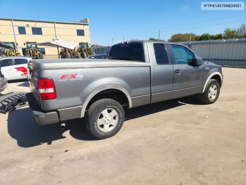 2005 Ford F150 VIN 1FTPX14575NB24931 фото 3