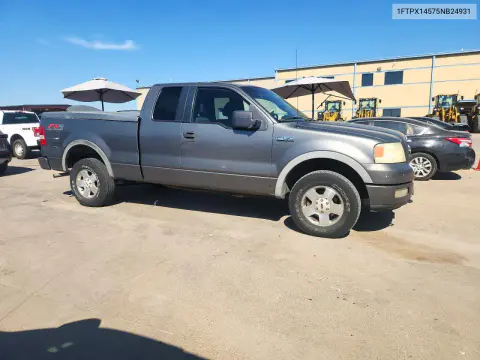 2005 Ford F150 VIN 1FTPX14575NB24931 фото 4