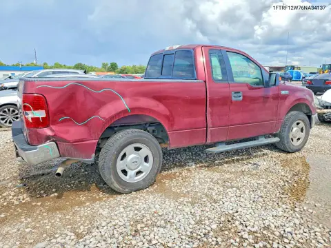 2006 Ford F150 VIN 1FTRF12W76NA34137 фото 3