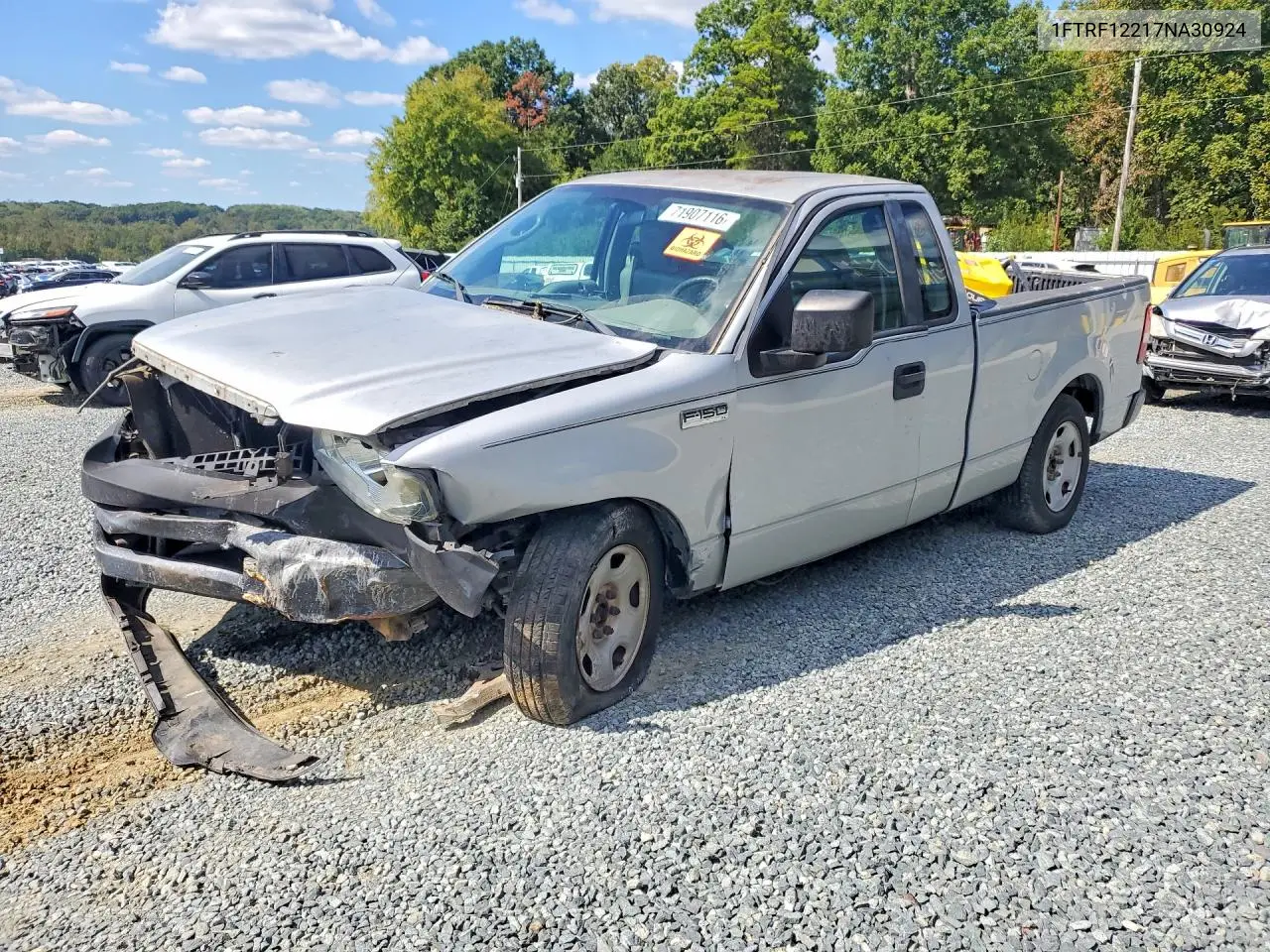 2007 Ford F150 VIN 1FTRF12217NA30924 фото 1