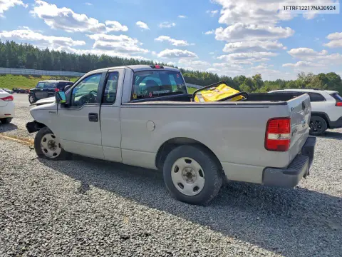 2007 Ford F150 VIN 1FTRF12217NA30924 фото 2