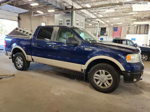 2007 Ford F150 Supercrew VIN 1FTPW14V17FB17215 фото 4