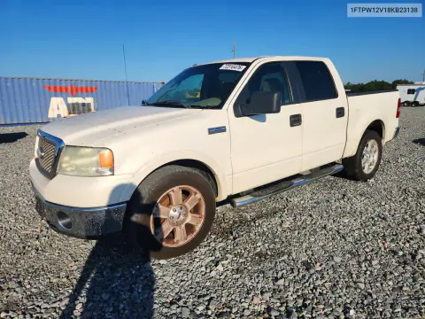 1FTPW12V18KB23138 — 2008 Ford F-150, Передняя часть, фото до ремонта