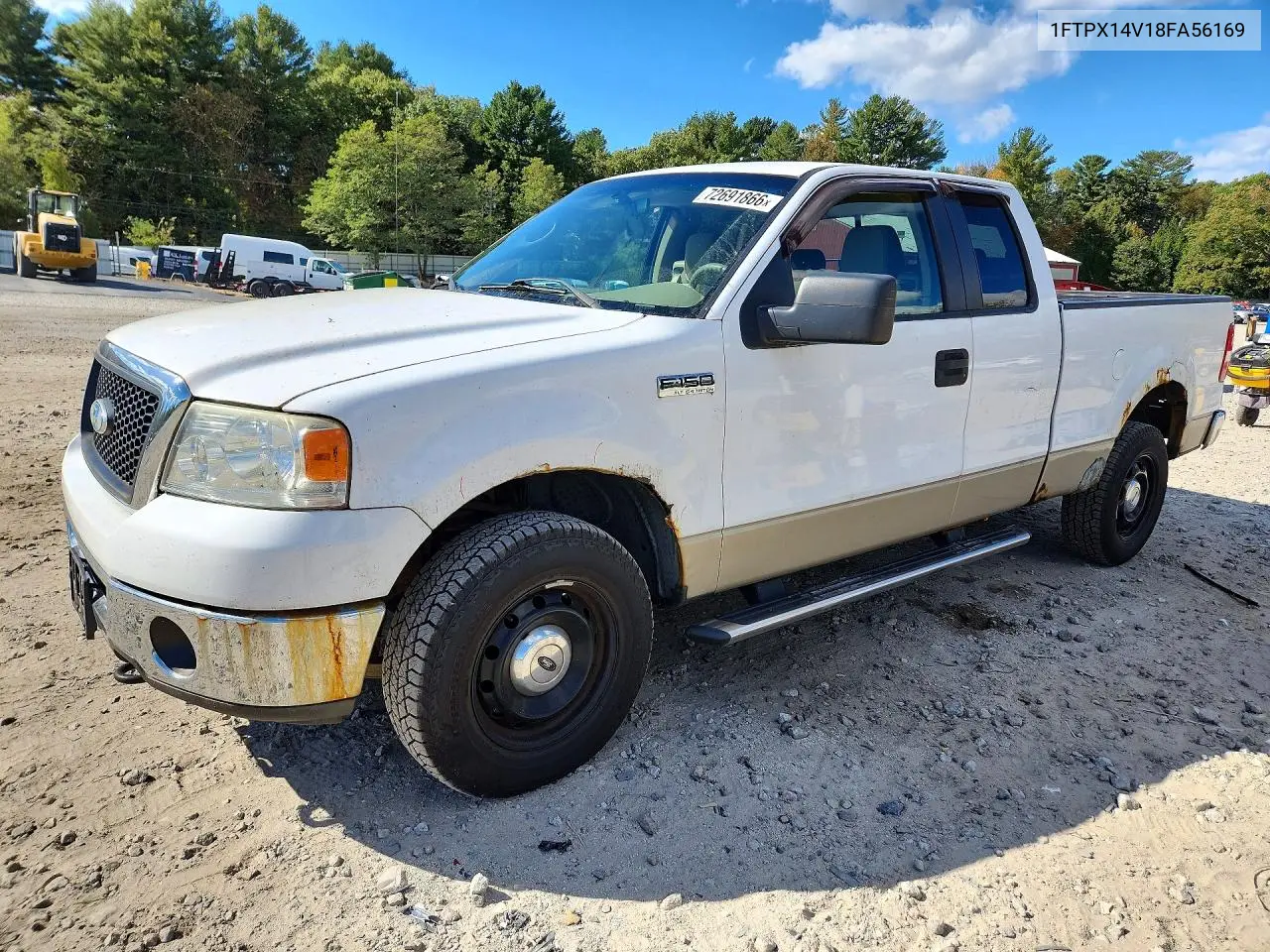 2008 Ford F150 VIN 1FTPX14V18FA56169 фото 1