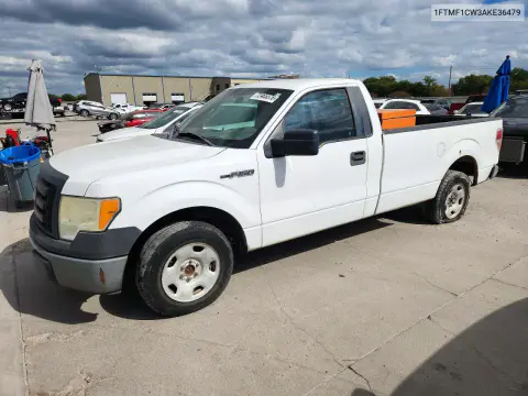 1FTMF1CW3AKE36479 — 2010 Ford F-150, Задняя часть, фото до ремонта