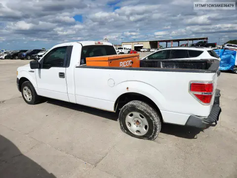 2010 Ford F150 VIN 1FTMF1CW3AKE36479 фото 2