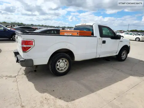 2010 Ford F150 VIN 1FTMF1CW3AKE36479 фото 3