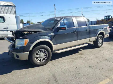 1FTFW1EV7AKE32142 — 2010 Ford F-150, Передняя часть, фото до ремонта