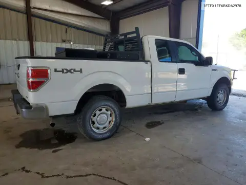 2011 Ford F150 Super Cab VIN 1FTFX1EF6BKD62978 фото 3