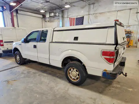 2011 Ford F150 Super Cab VIN 1FTEX1EM5BKE20475 фото 2