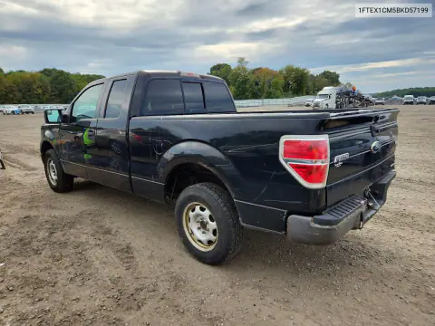 2011 Ford F150 Super Cab VIN 1FTEX1CM5BKD57199 фото 2