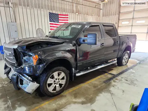1FTFW1EF2BFA02845 — 2011 Ford F-150, Передняя часть, фото до ремонта