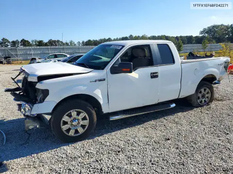 1FTFX1EF6BFD42271 — 2011 Ford F-150, Передняя часть, фото до ремонта