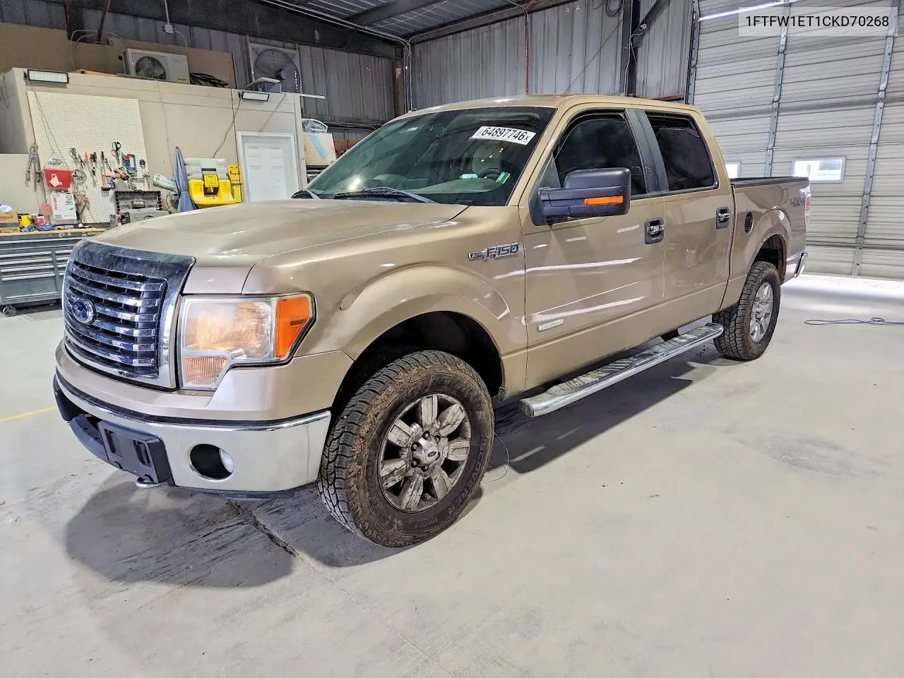 2012 Ford F150 Supercrew VIN 1FTFW1ET1CKD70268 фото 1
