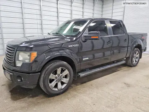 1FTFW1CT0CFC55401 — 2012 Ford F-150, Мелкие вмятины и царапины, фото до ремонта