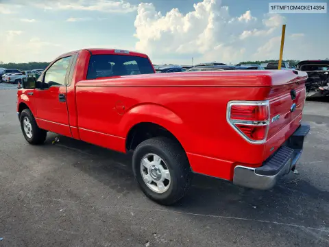2012 Ford F-150 VIN 1FTMF1CM4CKE14394 фото 2