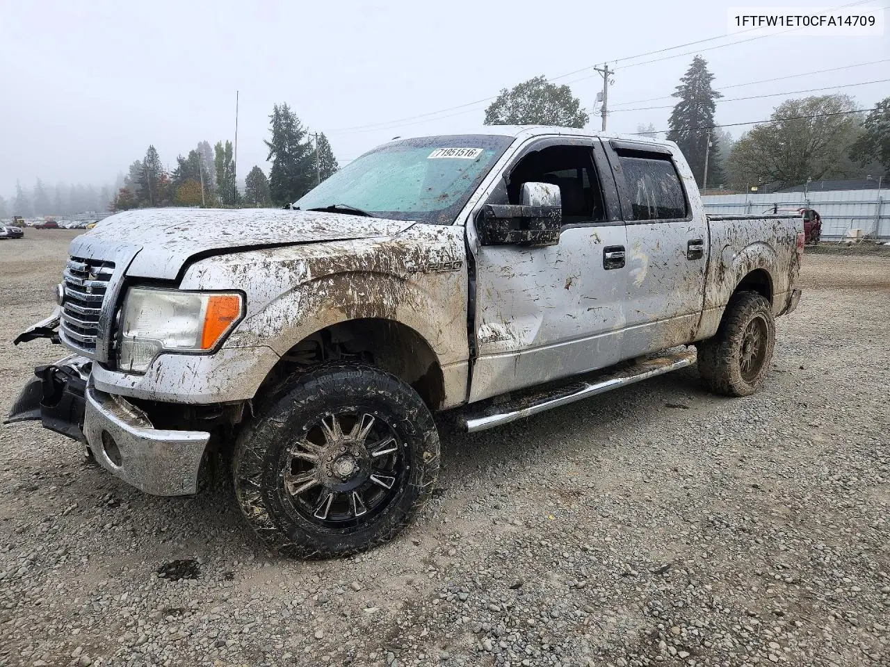 2012 Ford F150 Supercrew VIN 1FTFW1ET0CFA14709 фото 1