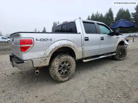 2012 Ford F150 Supercrew VIN 1FTFW1ET0CFA14709 фото 3