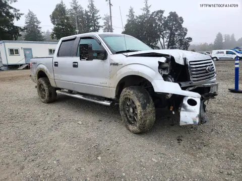 2012 Ford F150 Supercrew VIN 1FTFW1ET0CFA14709 фото 4