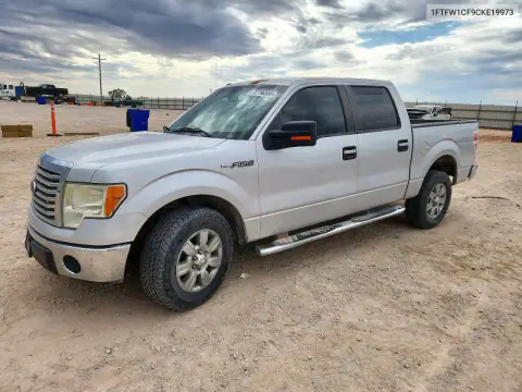 1FTFW1CF9CKE19973 — 2012 Ford F-150, Передняя часть, фото до ремонта