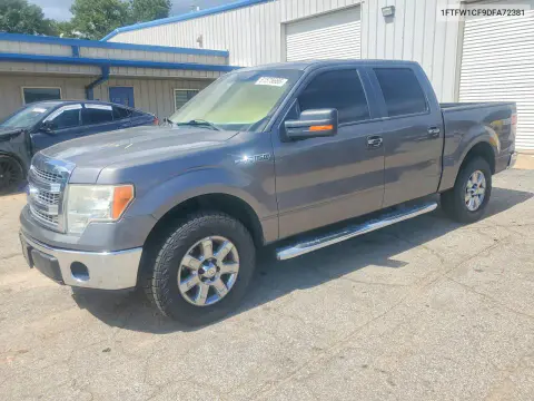 1FTFW1CF9DFA72381 — 2013 Ford F-150, Пожар, фото до ремонта