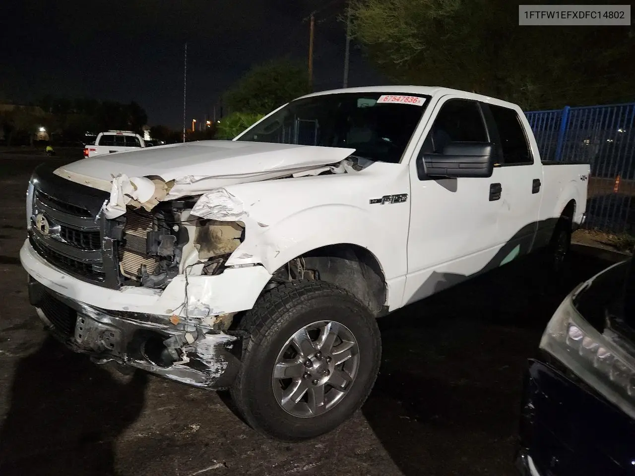 2013 Ford F150 Supercrew VIN 1FTFW1EFXDFC14802 фото 1