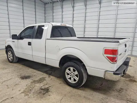 2013 Ford F150 Super Cab VIN 1FTFX1CF0DKE89537 фото 2