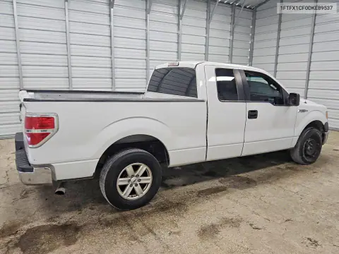 2013 Ford F150 Super Cab VIN 1FTFX1CF0DKE89537 фото 3