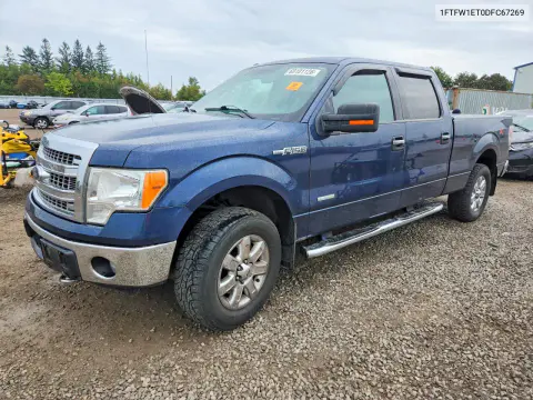 1FTFW1ET0DFC67269 — 2013 Ford F-150, Пожар, фото до ремонта
