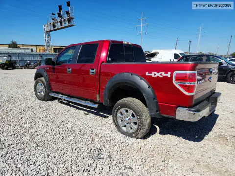 2013 Ford F150 Supercrew VIN 1FTFW1EF7DFB00305 фото 2