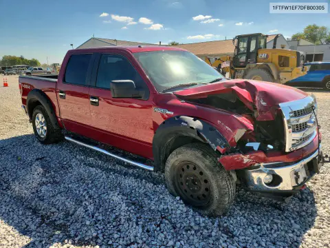2013 Ford F150 Supercrew VIN 1FTFW1EF7DFB00305 фото 4
