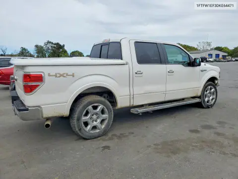 2013 Ford F150 Supercrew VIN 1FTFW1EF3DKE64471 фото 3