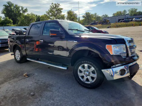 2013 Ford F150 Supercrew VIN 1FTFW1EF6DKE97951 фото 4