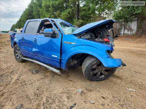 2013 Ford F150 Supercrew VIN 1FTFW1CT2DFB34368 фото 4