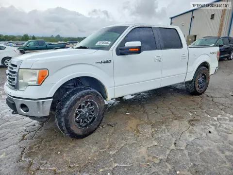 1FTFW1EF3DKE61151 — 2013 Ford F-150, Сторона, фото до ремонта