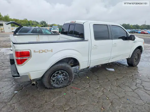 2013 Ford F150 Supercrew VIN 1FTFW1EF3DKE61151 фото 3