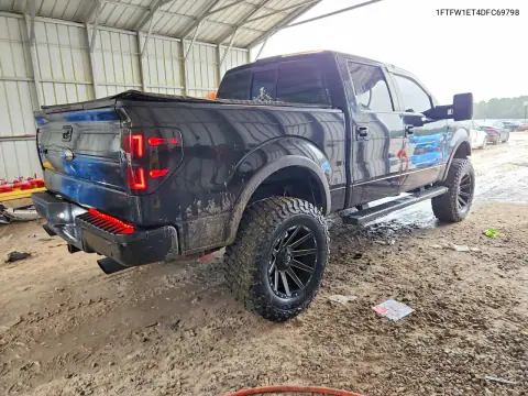 2013 Ford F150 Supercrew VIN 1FTFW1ET4DFC69798 фото 3