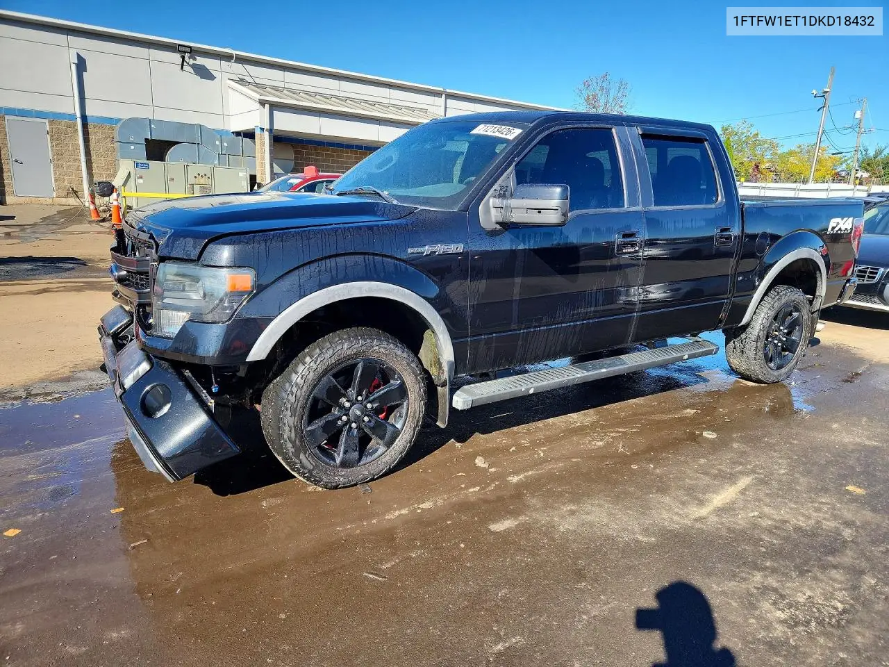 2013 Ford F150 Supercrew VIN 1FTFW1ET1DKD18432 фото 1