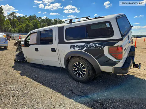 2013 Ford F150 Svt Raptor VIN 1FTFW1R68DFD45477 фото 2