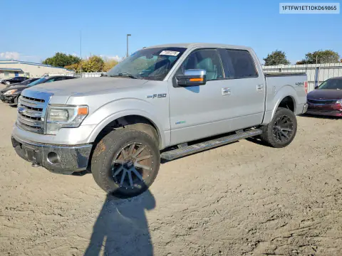 1FTFW1ET1DKD69865 — 2013 Ford F-150, Задняя часть, фото до ремонта