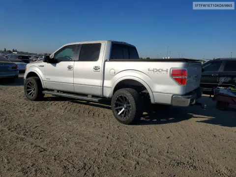 2013 Ford F150 Supercrew VIN 1FTFW1ET1DKD69865 фото 2