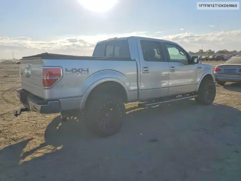 2013 Ford F150 Supercrew VIN 1FTFW1ET1DKD69865 фото 3