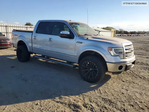 2013 Ford F150 Supercrew VIN 1FTFW1ET1DKD69865 фото 4