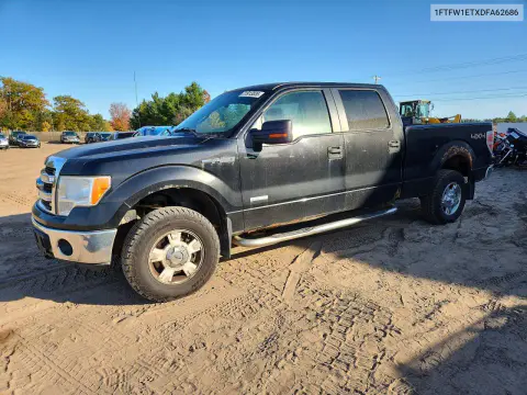 1FTFW1ETXDFA62686 — 2013 Ford F-150, Повреждения со всех сторон, фото до ремонта